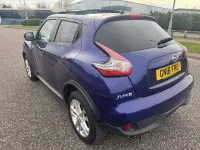 Used Nissan Juke N-Connecta 115 HP (84 kW) 2016 Blue SUV