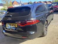Used Jaguar XF Sportbrake R-Sport 180 HP (132 kW) 2019 Black Estate