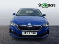 Used Skoda Scala SE 108 HP (79 kW) 2022 Blue Hatchback