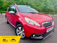 Used Peugeot 2008 Allure 92 HP (67 kW) 2015 Red SUV