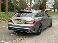 Used Mercedes CLA200 Shooting Brake AMG line 136 HP (100 kW) 2017 Grey Estate