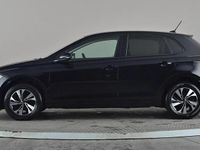 Used VW Polo Match 80 HP (58 kW) 2021 Black Hatchback