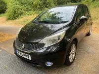 Used Nissan Note Acenta 98 HP (72 kW) 2015 Black Hatchback