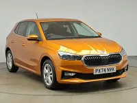 Used Skoda Fabia SE L 116 HP (85 kW) 2024 Orange Hatchback