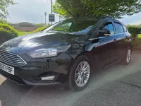 Used Ford Focus Zetec 2017 Black Hatchback