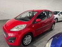 Używany Peugeot 107 Active 2013 Czerwony Hatchback