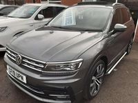 Used VW Tiguan R-line 150 HP (110 kW) 2019 Grey SUV
