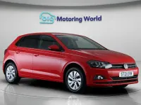 Used VW Polo Match 95 HP (69 kW) 2021 Red Hatchback