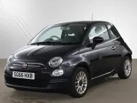 Used Fiat 500 Pop Star 69 HP (50 kW) 2016 Black Hatchback