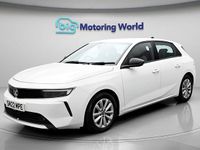 Used Vauxhall Astra Design Edition 129 HP (94 kW) 2022 White Hatchback