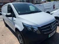 Used Mercedes e-Vito Progressive 85 kW (116 HP) 2021 White Van