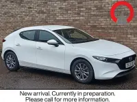 Used Mazda 3 2022 White Hatchback