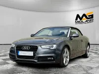 Used Audi A5 Cabriolet S-Line 177 HP (130 kW) 2014 Grey Cabriolet