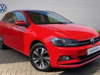 Used VW Polo Match 95 HP (69 kW) 2021 Red Hatchback