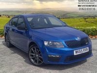 Used Skoda Octavia vRS 184 HP (135 kW) 2015 Blue Estate