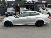 Used Mercedes C220 Sport Edition 170 HP (125 kW) 2011 Silver Coupe