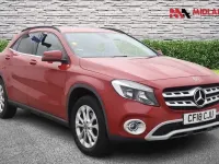 Usado Mercedes GLA200 Executive 156 HP (114 kW) 2018 Vermelho SUV