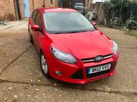 Used Ford Focus Zetec 2012 Red Hatchback