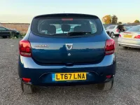 Used Dacia Sandero Ambiance 90 HP (66 kW) 2017 Blue Hatchback