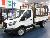used Ford Transit T350 2.0TDCI 130PS SINGLE CAB CAGED TIPPER (EURO 6)