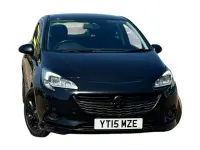Used Vauxhall Corsa Edition 70 HP (51 kW) 2015 Black Hatchback
