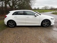 Used Mercedes A180 AMG line 116 HP (85 kW) 2018 White Hatchback