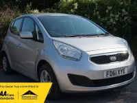 Used Kia Venga 89 HP (65 kW) 2012 Silver Hatchback