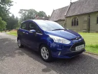 Used Ford B-MAX Zetec 90 HP (66 kW) 2014 Blue MPV