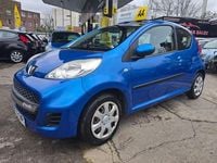 Used Peugeot 107 68 HP (50 kW) 2009 Blue Hatchback