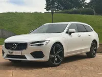 Used Volvo V90 R-Design Pro 2018 White Estate