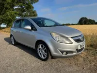 Used Vauxhall Corsa 85 HP (62 kW) 2011 Silver Hatchback