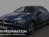 Used Mercedes CLA250e AMG Line Premium 218 HP (160 kW) 2022 Blue Sedan