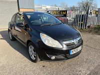 Used Vauxhall Corsa Club 2008 Black Hatchback