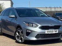 Used Kia Ceed Sportswagon 116 HP (85 kW) 2018 Silver Estate
