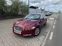 Used Jaguar XF Luxury 2013 Red Estate