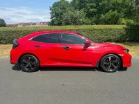 Used Honda Civic SR 129 HP (94 kW) 2018 Red Hatchback