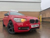 Used BMW 116 Sport Line 2014 Red Hatchback
