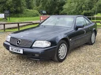 Used Mercedes SL280 1997 Black Cabriolet