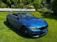 Used BMW 420 M Sport 2014 Blue Cabriolet