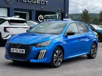 Used Peugeot 208 Allure 99 HP (72 kW) 2024 Blue Hatchback
