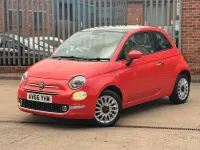 Used Fiat 500 Lounge 69 HP (50 kW) 2016 Pink Hatchback