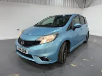 Used Nissan Note Tekna 90 HP (66 kW) 2014 Blue Hatchback