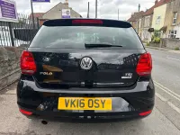 Used VW Polo Match 2016 Black Hatchback