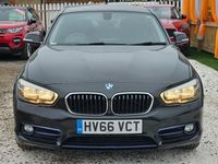 Used BMW 118 Sport Line 2016 Black Hatchback