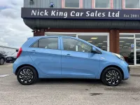 Used Kia Picanto Air 68 HP (50 kW) 2012 Blue Hatchback