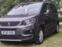 Used Peugeot Rifter Allure 131 HP (96 kW) 2020 Grey MPV