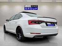 Used Skoda Superb SportlinePlus 190 HP (139 kW) 2020 White Hatchback