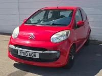 Begagnad Citroën C1 VTR Sport 68 HK (50 kW) 2010 Röd Halvkombi