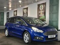 Used Ford S-MAX Titanium 150 HP (110 kW) 2016 Blue MPV