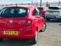 Used Vauxhall Corsa S 65 HP (47 kW) 2013 Red Hatchback